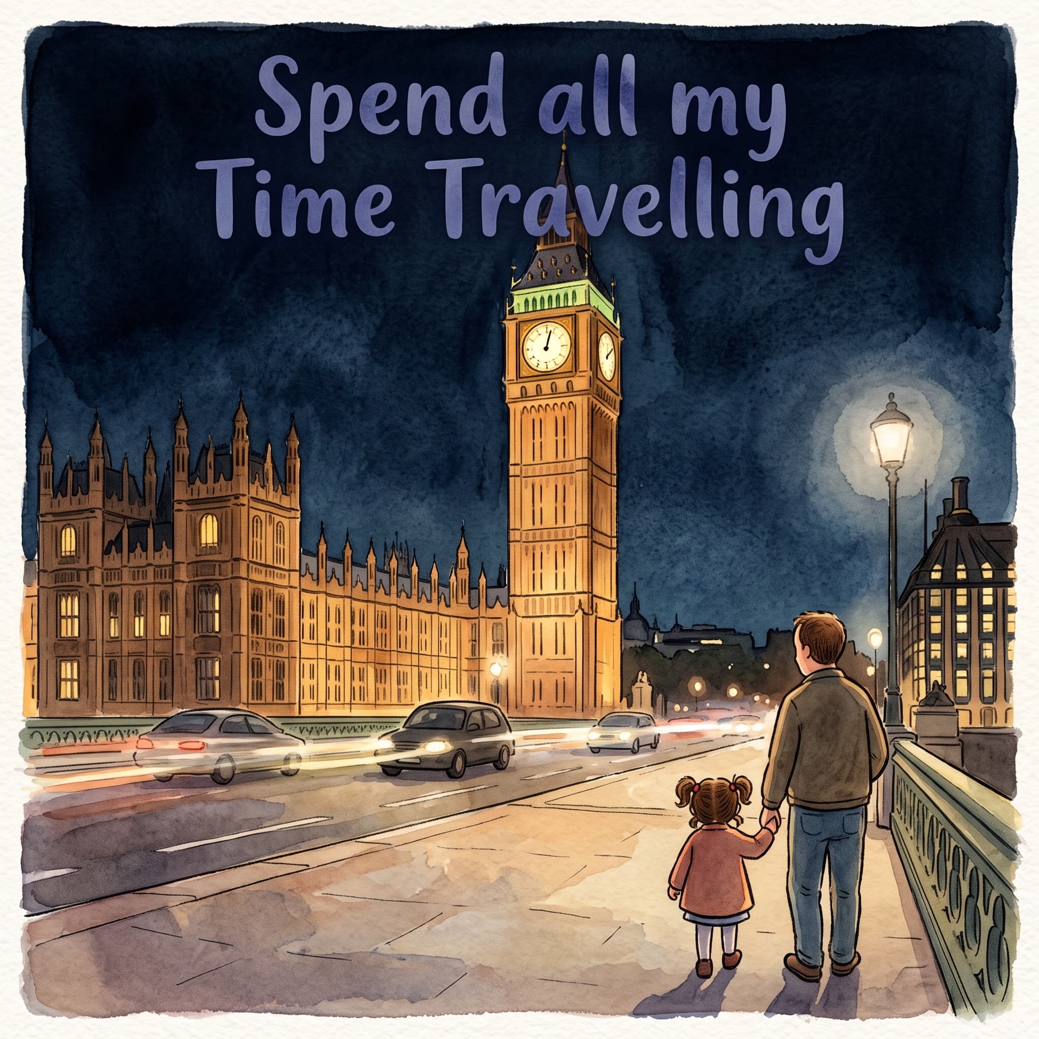 Spend My Time Travelling cover art